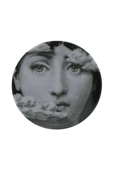 FORNASETTI Woondecoratie Theme And Variations Coaster Gray 3 FORNASETTI Woondecoratie Theme And Variations Coaster Gray