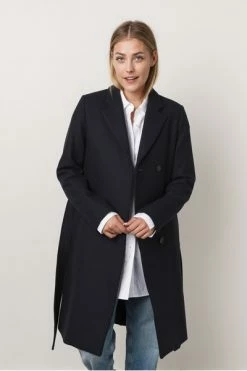 Trenchcoats & Mantels Filippa K Kaya Coat Navy Blue -Filippa K Winkel 0d3cc6a3904474a748193e92ccc95d53