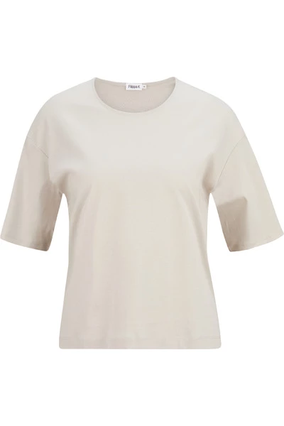Filippa K T-shirts T-shirt Beige 3 Filippa K T-shirts T-shirt Beige - Afbeelding 2