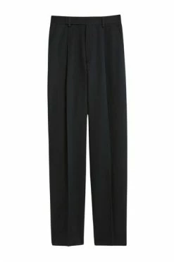 Filippa K Pantalons Straight Trousers Black