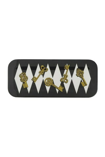 FORNASETTI Dienbladen Trays Black 4 FORNASETTI Dienbladen Trays Black - Afbeelding 2