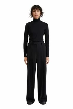 Filippa K Jumpsuits & Tuinbroeken Claudia Broek Black