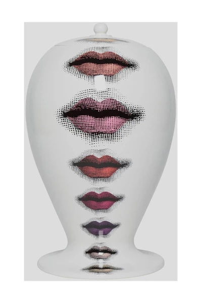 FORNASETTI Bloempotten & Vazen Vase White 6 FORNASETTI Bloempotten & Vazen Vase White - Afbeelding 4