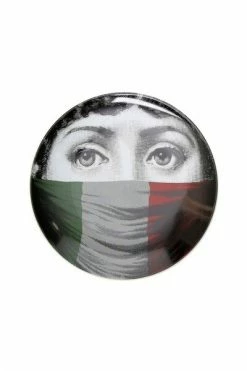 FORNASETTI Borden Homeware Dish Black