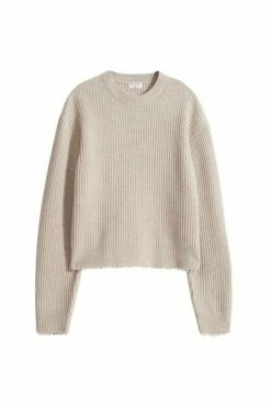 Filippa K Sweaters Round-neck Knitwear Beige