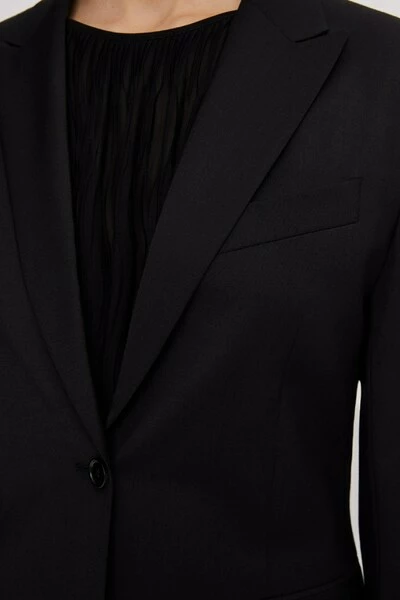 Filippa K Blazers Sasha Cool Wool Blazer Black 5 Filippa K Blazers Sasha Cool Wool Blazer Black - Afbeelding 4