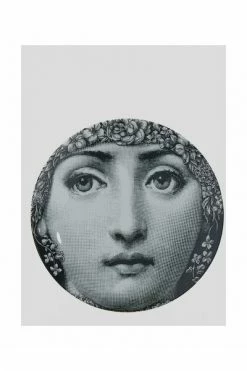 FORNASETTI Borden Ceramic Tema E Variazioni No.144 Wall Plate Gray -Filippa K Winkel 51f888d9f4b47dcd84d9774e6e3c07f2
