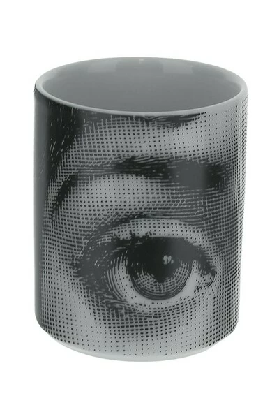 FORNASETTI Woonaccessoires Pencil Holder Gray 5 FORNASETTI Woonaccessoires Pencil Holder Gray - Afbeelding 3