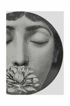 FORNASETTI Borden Plate White