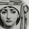 FORNASETTI Borden Plates Gray
