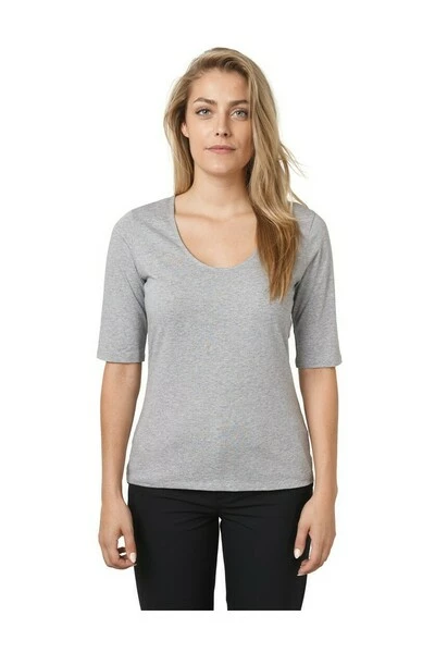 Sweaters Filippa K Licht Grijs T-shirts 28502 Gray 4 Sweaters Filippa K Licht Grijs T-shirts 28502 Gray - Afbeelding 2