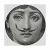 FORNASETTI Borden Plate White