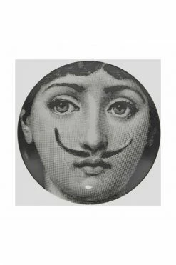 FORNASETTI Borden Plate White