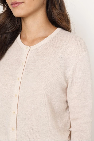 Vesten Filippa K LOUISE KNITTED CARDIGAN 27543 9105 Ecru Beige 3 Vesten Filippa K LOUISE KNITTED CARDIGAN 27543 9105 Ecru Beige