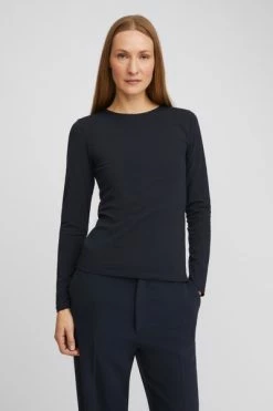 Filippa K T-shirts 25332 2830 Top Blue