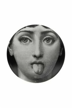 FORNASETTI Borden Plates Gray
