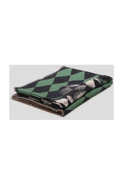 FORNASETTI Serveeraccessoires Plaid Green 5 FORNASETTI Serveeraccessoires Plaid Green - Afbeelding 3