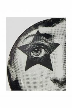 FORNASETTI Borden Dish Homeware Gray