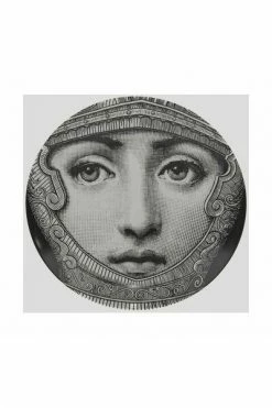 FORNASETTI Borden Plate White