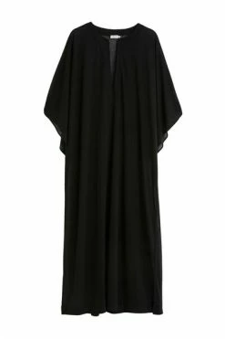 Filippa K Badmode Dress Beach Kaftan Black