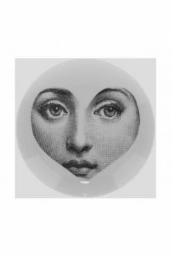 FORNASETTI Borden Plate White
