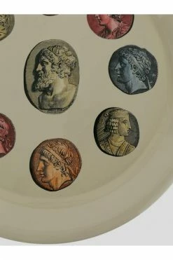 FORNASETTI Dienbladen Tray Cammei Beige