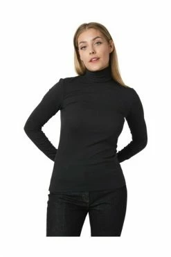 Vesten Filippa K Nellie Rib Top Ash Grey Black