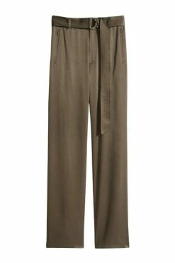 Filippa K Wijde Broeken Wide Trousers Gray