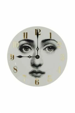FORNASETTI Klokken Clock White