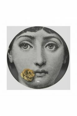 FORNASETTI Borden Plate White