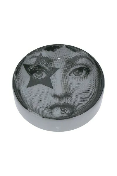 FORNASETTI Woonaccessoires Ashtray Gray 4 FORNASETTI Woonaccessoires Ashtray Gray - Afbeelding 2