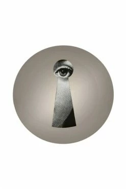 FORNASETTI Borden Plate White