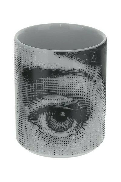 FORNASETTI Woonaccessoires Pencil Holder Gray 3 FORNASETTI Woonaccessoires Pencil Holder Gray
