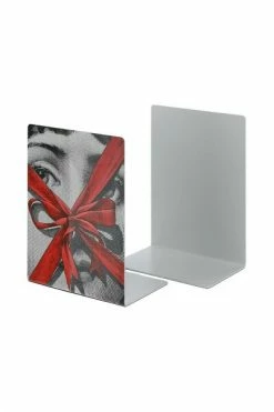 FORNASETTI Opbergmeubels Bookends Gift Tema E Variazioni N.171 Gray