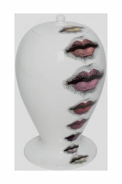 FORNASETTI Bloempotten & Vazen Vase White