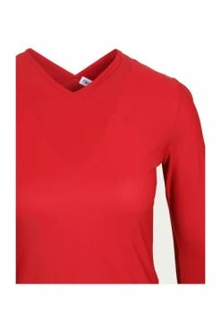 Filippa K Casual Jurken Flared Seam Dress Red