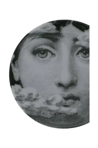 FORNASETTI Woondecoratie Theme And Variations Coaster Gray 4 FORNASETTI Woondecoratie Theme And Variations Coaster Gray - Afbeelding 2