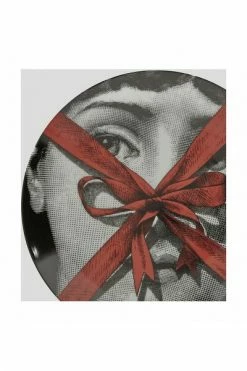 FORNASETTI Borden Plates Gray