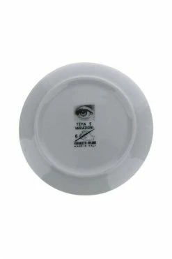 FORNASETTI Woonaccessoires Coaster Theme And Variations N.6 Gray -Filippa K Winkel f21300af661c0b9f8aae6d25ecac2f75