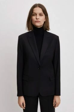 Filippa K Blazers Sasha Cool Wool Blazer Black