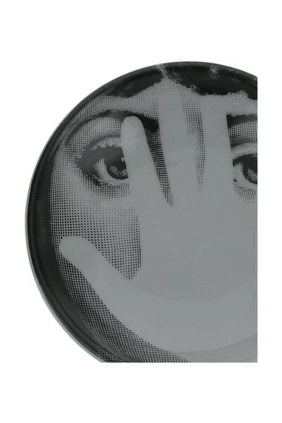 FORNASETTI Woonaccessoires Ashtray Gray 4 FORNASETTI Woonaccessoires Ashtray Gray - Afbeelding 2