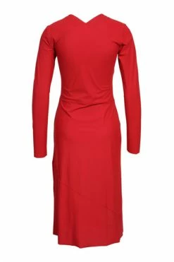 Filippa K Casual Jurken Flared Seam Dress Red -Filippa K Winkel fb615a42bc7f9d7eeb29a30bfcc684f2